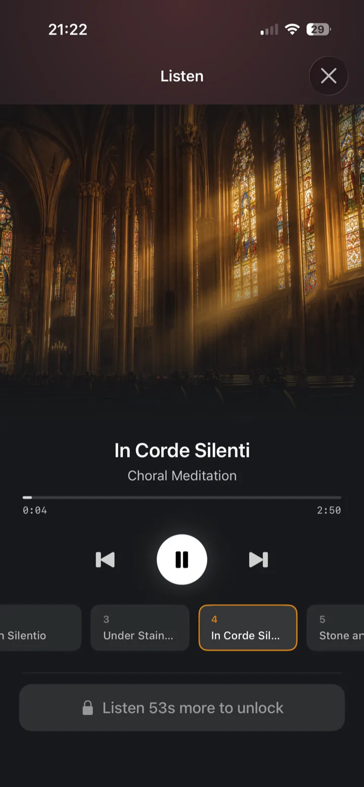 Reflective music playing in DawnLight